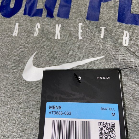 Nike NBA Los Angeles Clippers Team Issued Practice Warm-Up Shirt AT0686-063 - Picture 4 of 12